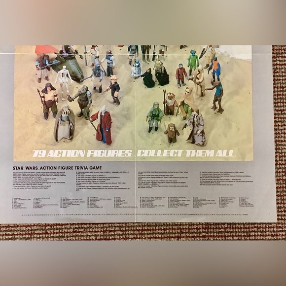 1984 Vtg Officially Licensed Lucasfilm Double Sided Star Wars Is Forever Poster - Picture 7 of 9